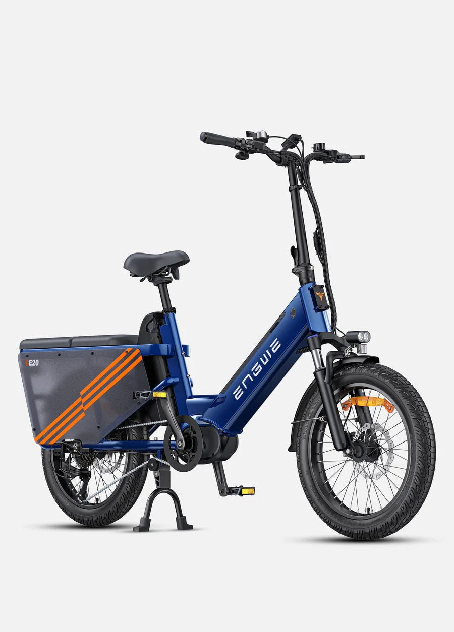 ENGWE LE20 250W Mid - drive Torque Sensor Step - Thru Cargo Ebike - BikeVentures