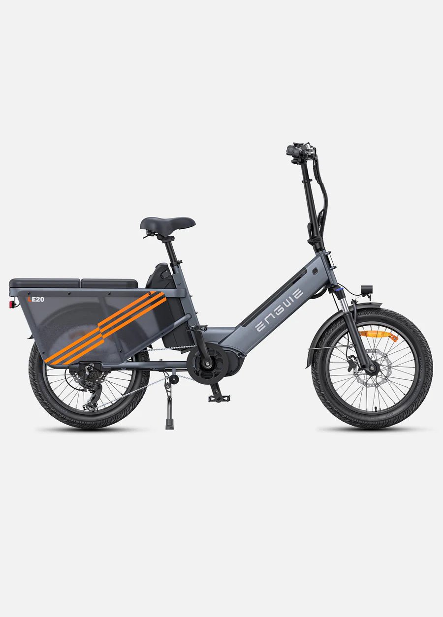 ENGWE LE20 250W Mid - drive Torque Sensor Step - Thru Cargo Ebike - BikeVentures