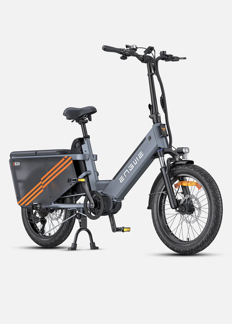 ENGWE LE20 250W Mid - drive Torque Sensor Step - Thru Cargo Ebike - BikeVentures