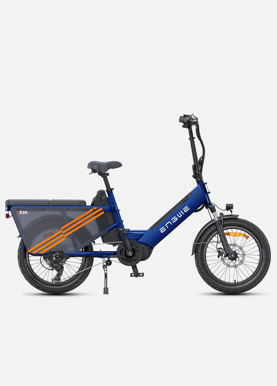 ENGWE LE20 250W Mid - drive Torque Sensor Step - Thru Cargo Ebike - BikeVentures