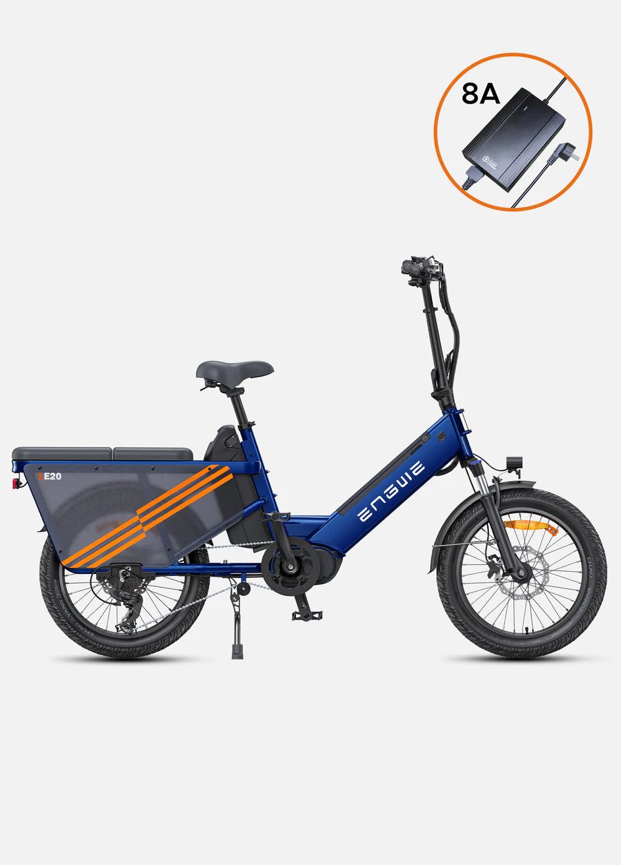 ENGWE LE20 250W Mid - drive Torque Sensor Step - Thru Cargo Ebike - BikeVentures