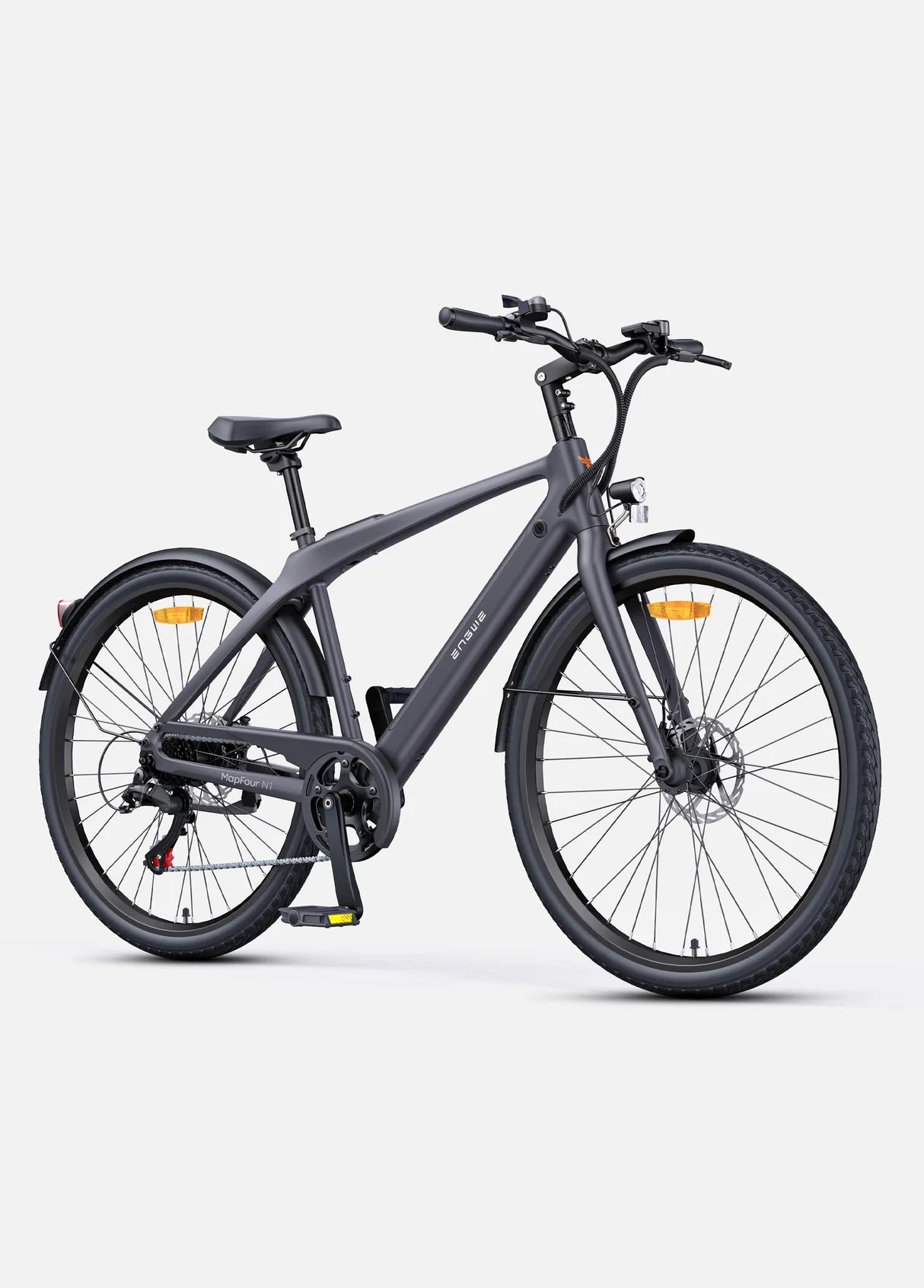 ENGWE N1 AIR 250W Ultra - lightweight. Long Range Carbon Fiber City E - bike - BikeVentures