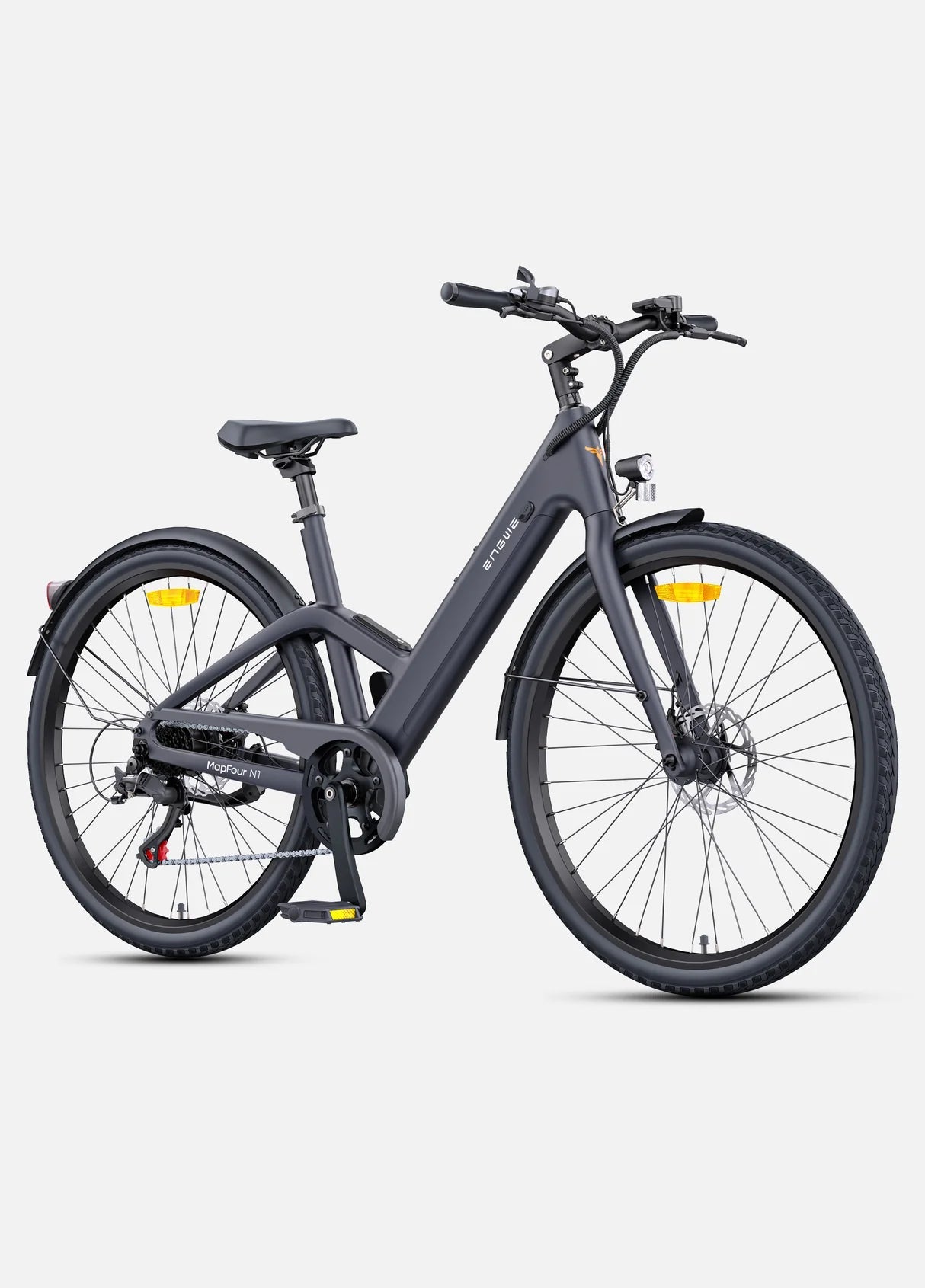 ENGWE N1 AIR 250W Ultra - lightweight. Long Range Carbon Fiber City E - bike - BikeVentures
