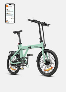 ENGWE P20 250W Max Speed 25 km/h Quiet Motor with Torque Sensor Folding E - Bike - BikeVentures