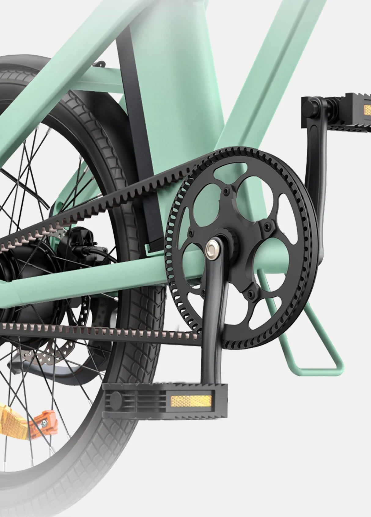 ENGWE P20 250W Max Speed 25 km/h Quiet Motor with Torque Sensor Folding E - Bike - BikeVentures