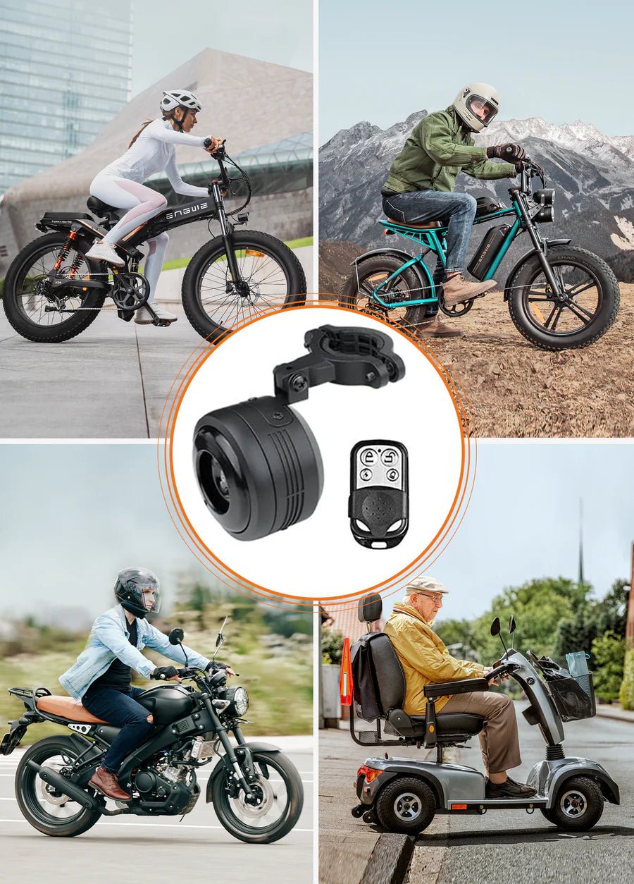 ENGWE Wireless Anti - Theft Bike Alarm - BikeVentures