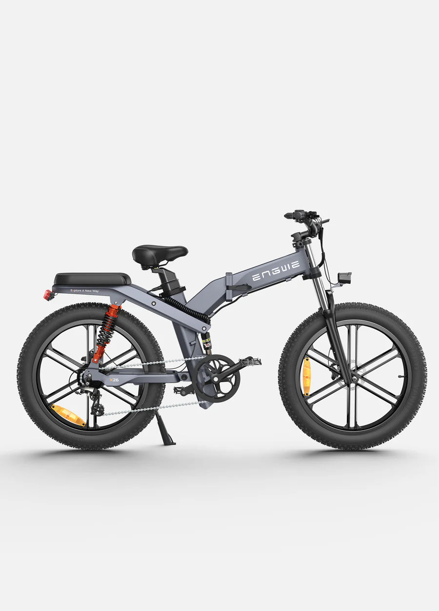 Engwe X24Max Speed 25 km/h Triple Suspension Foldable E - Bike - BikeVentures