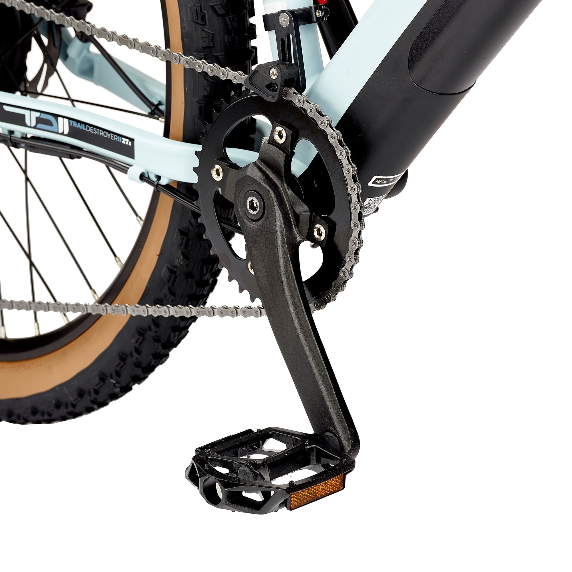 Ezego Trail Destroyer II Ice Blue - Hardtail E - MTB - BikeVentures