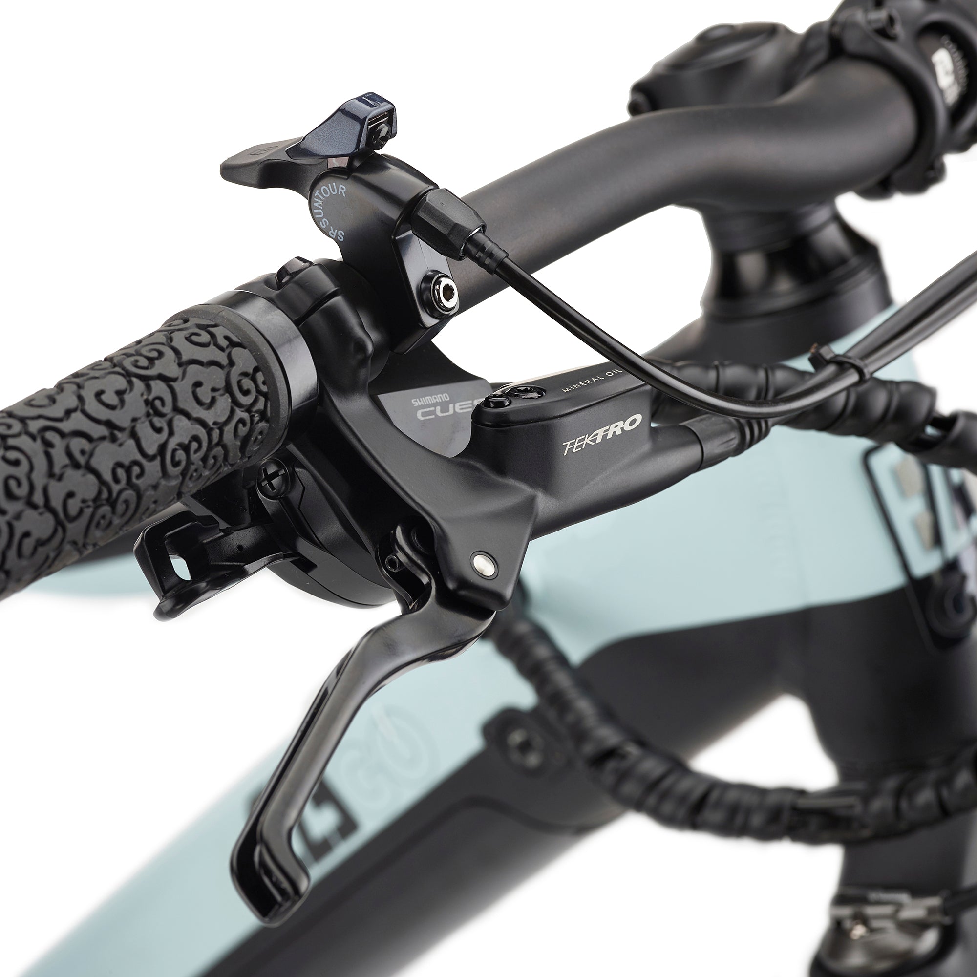 Ezego Trail Destroyer II Ice Blue - Hardtail E - MTB - BikeVentures