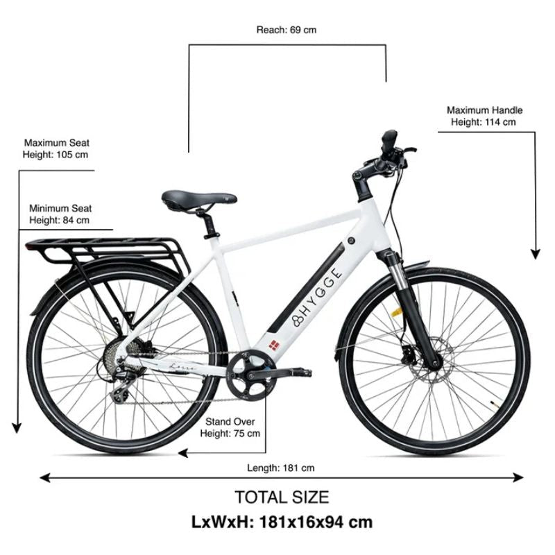 Hygge Lossø Commuter - City / Urban E - Bike - BikeVentures