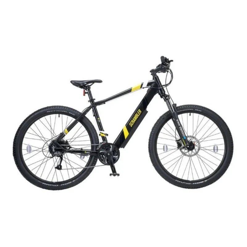 MARK2 SCRAMBLER C LIGHTWEIGHT ELECTRIC MOUNTAIN BIKE - 250W, MID - DRIVE MOTOR, OFF - ROAD - BikeVentures