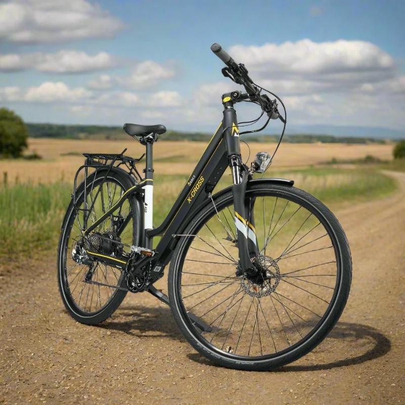 Mark2 X - CROSS 450s Lightweight Step - Through Hybrid Off - Road Electric Bike - 250w - BikeVentures