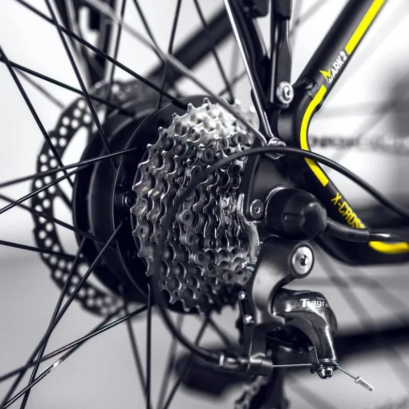 Mark2 X - CROSS 450s Lightweight Step - Through Hybrid Off - Road Electric Bike - 250w - BikeVentures