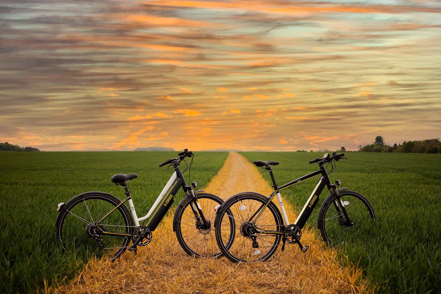 Mark2 X - CROSS 520 Lightweight Hybrid Commuter Electric Bike - 250w - BikeVentures