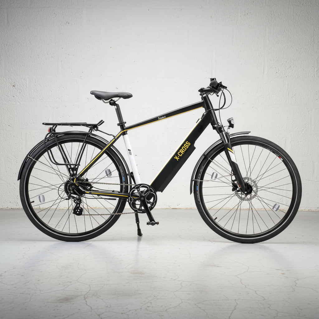 Mark2 X - CROSS 520 Lightweight Hybrid Commuter Electric Bike - 250w - BikeVentures