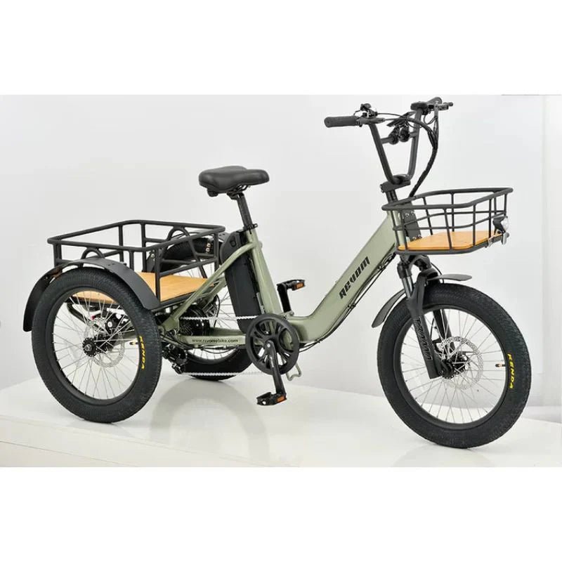 Revom T1 Urban Electric Tricycle 250W - BikeVentures