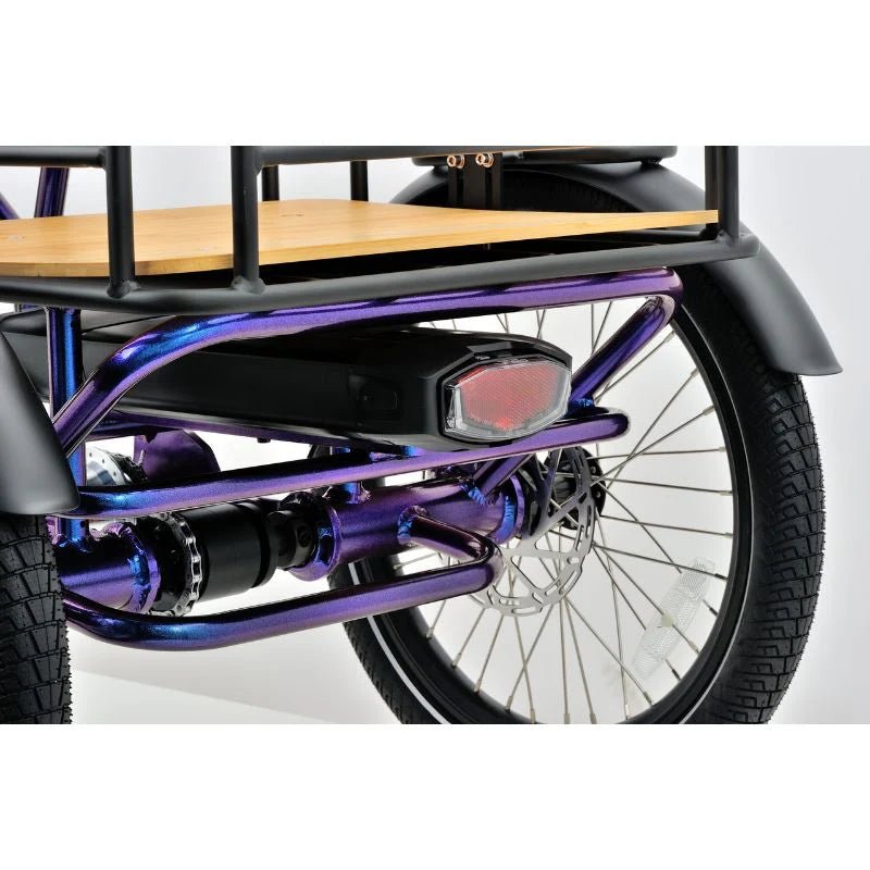 Revom T4 Semi - Recumbent Electric Tricycle 250W - BikeVentures