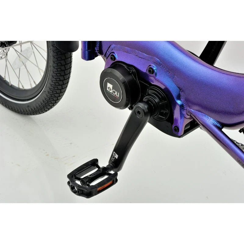 Revom T4F Semi - Recumbent Folding Electric Tricycle 250W - BikeVentures