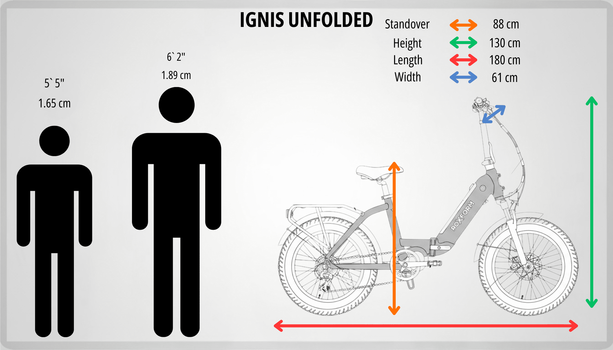 Roxform IGNIS Step - Through Folding City Electric Bike 250W - BikeVentures