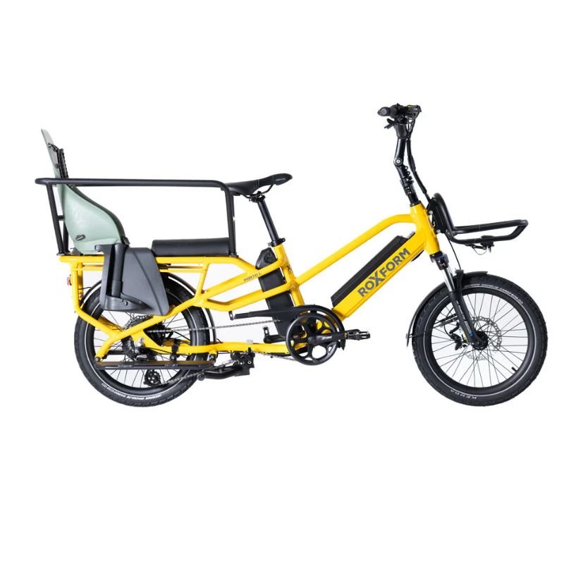 Roxform PORTO L. Cargo Electric Bike 250W - Long Range. Up To 60 miles. - BikeVentures