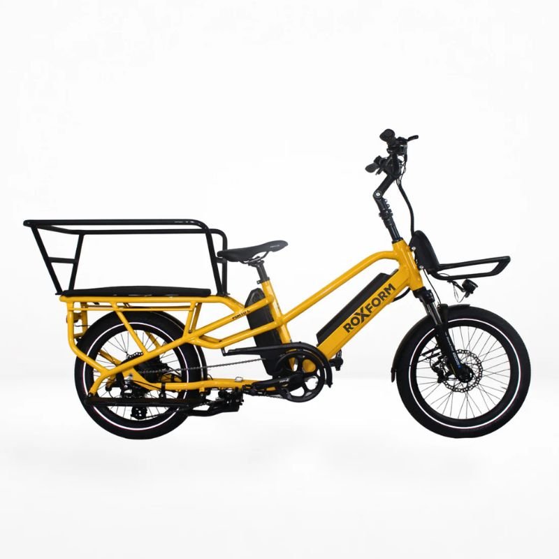Roxform PORTO L. Cargo Electric Bike 250W - Long Range. Up To 60 miles. - BikeVentures