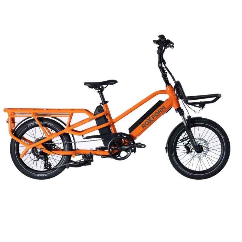 Roxform PORTO L. Cargo Electric Bike 250W - Long Range. Up To 60 miles. - BikeVentures