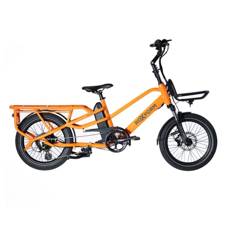 Roxform PORTO S. Cargo Electric Bike 250W - Range upto 50 Miles - BikeVentures