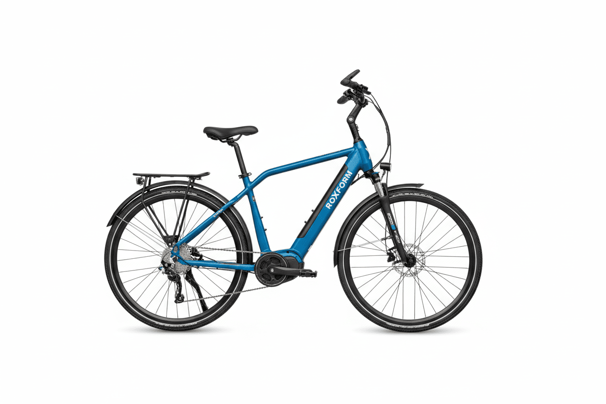 Roxform Valor L Mid - Drive City Commuter Electric Bike 250W - BikeVentures