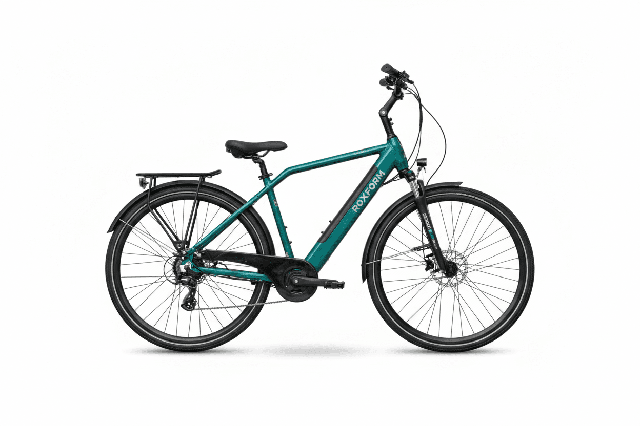 Roxform Valor S Mid - Drive City Commuter Electric Bike 250W - BikeVentures