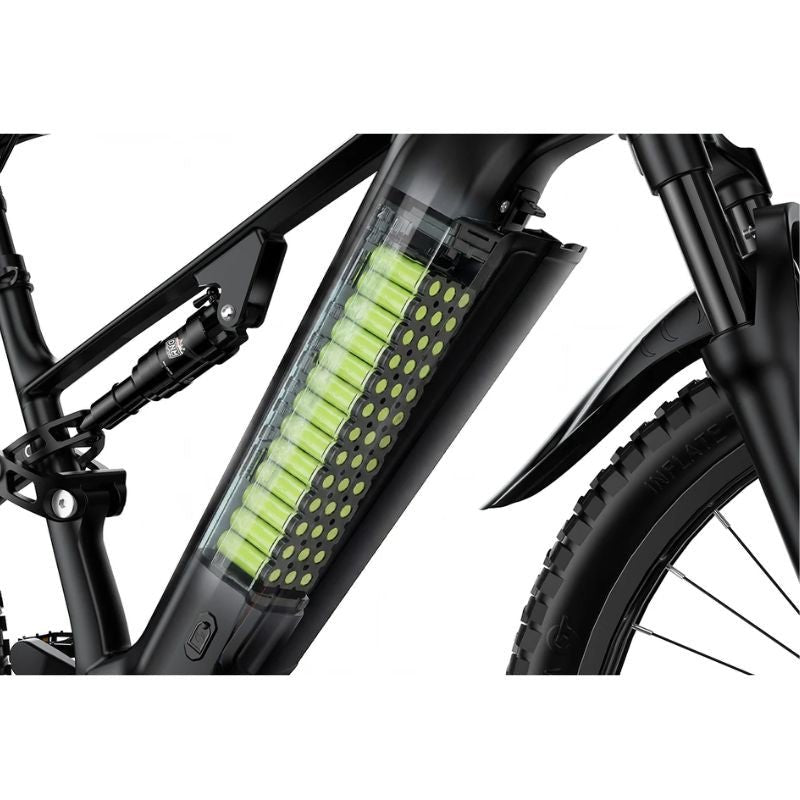 Vitilan M5 Full Suspension All - Terrain Electric Mountain Bike - BikeVentures