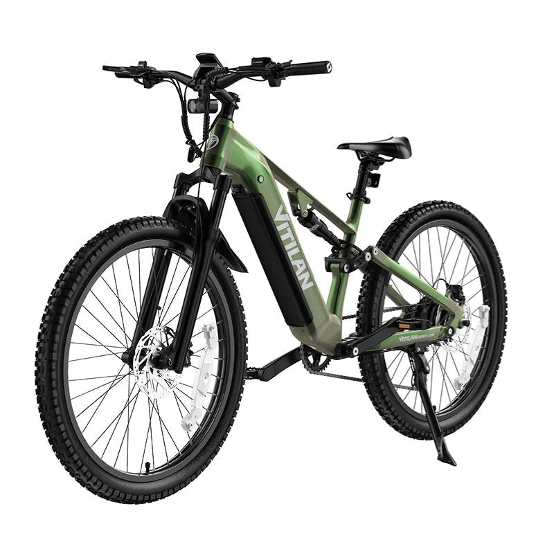 Vitilan M5 Full Suspension All - Terrain Electric Mountain Bike - BikeVentures
