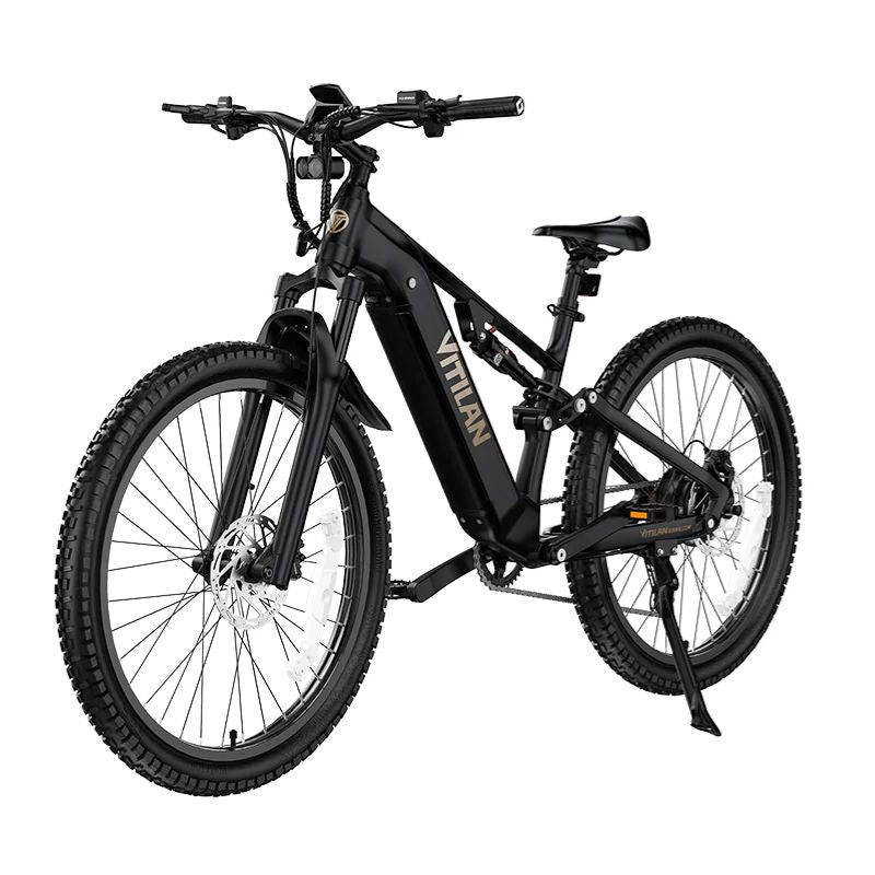 Vitilan M5 Full Suspension All - Terrain Electric Mountain Bike - BikeVentures