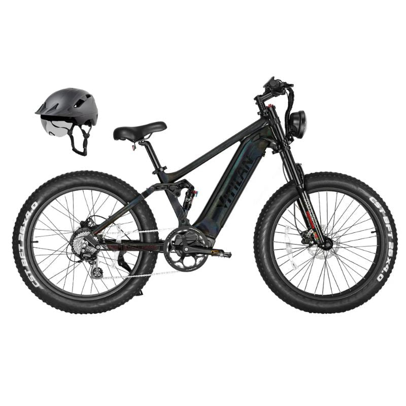 Vitilan T7 / T7 PRO Full Suspension - Fat Tyre - Electric Mountain Bike - BikeVentures