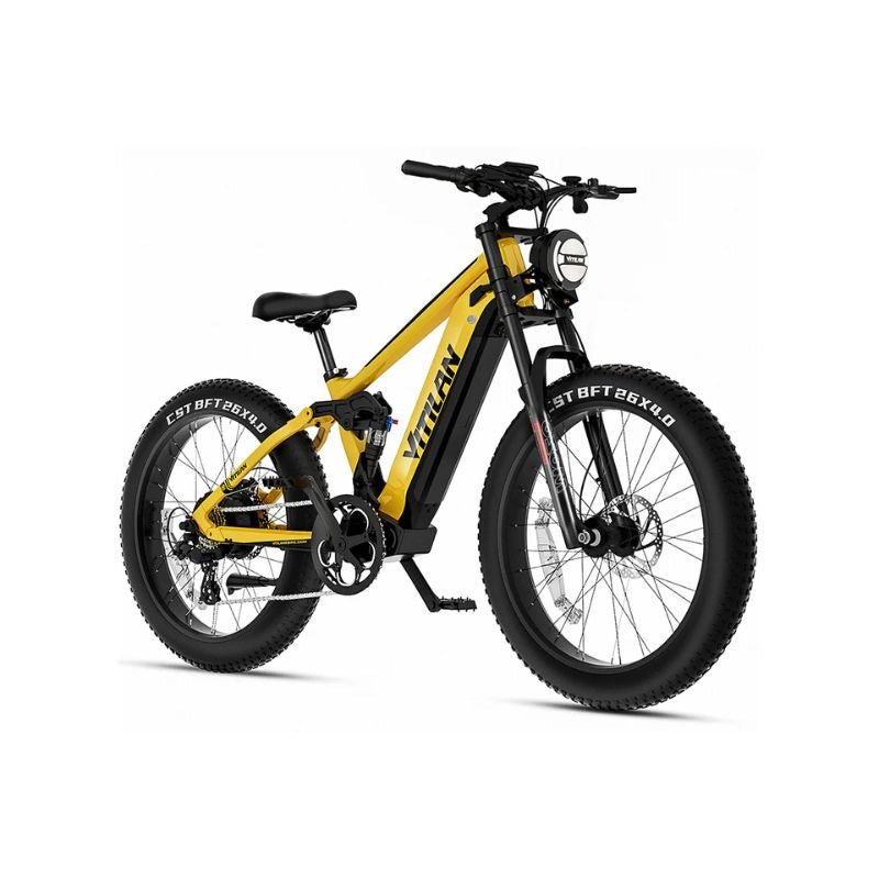 Vitilan T7 / T7 PRO Full Suspension - Fat Tyre - Electric Mountain Bike - BikeVentures