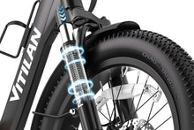Vitilan U3 Full Suspension Foldable Fat Tire Electric Bike (3 colours) - BikeVentures