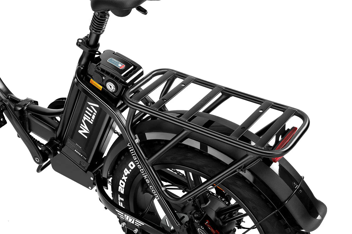Vitilan U7 Step - thru Foldable Fat Tire Electric Bike (3 colours) - BikeVentures