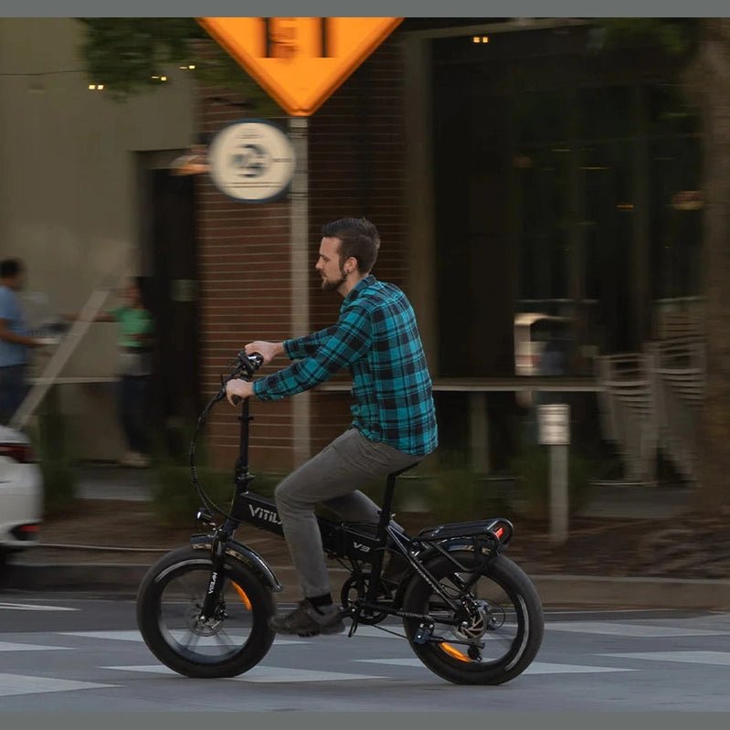 Vitilan V3 2.0 Folding Fat Tyre - All Terrain - Electric Bike - BikeVentures