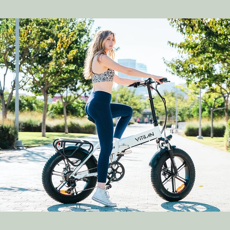 Vitilan V3 2.0 Folding Fat Tyre - All Terrain - Electric Bike - BikeVentures