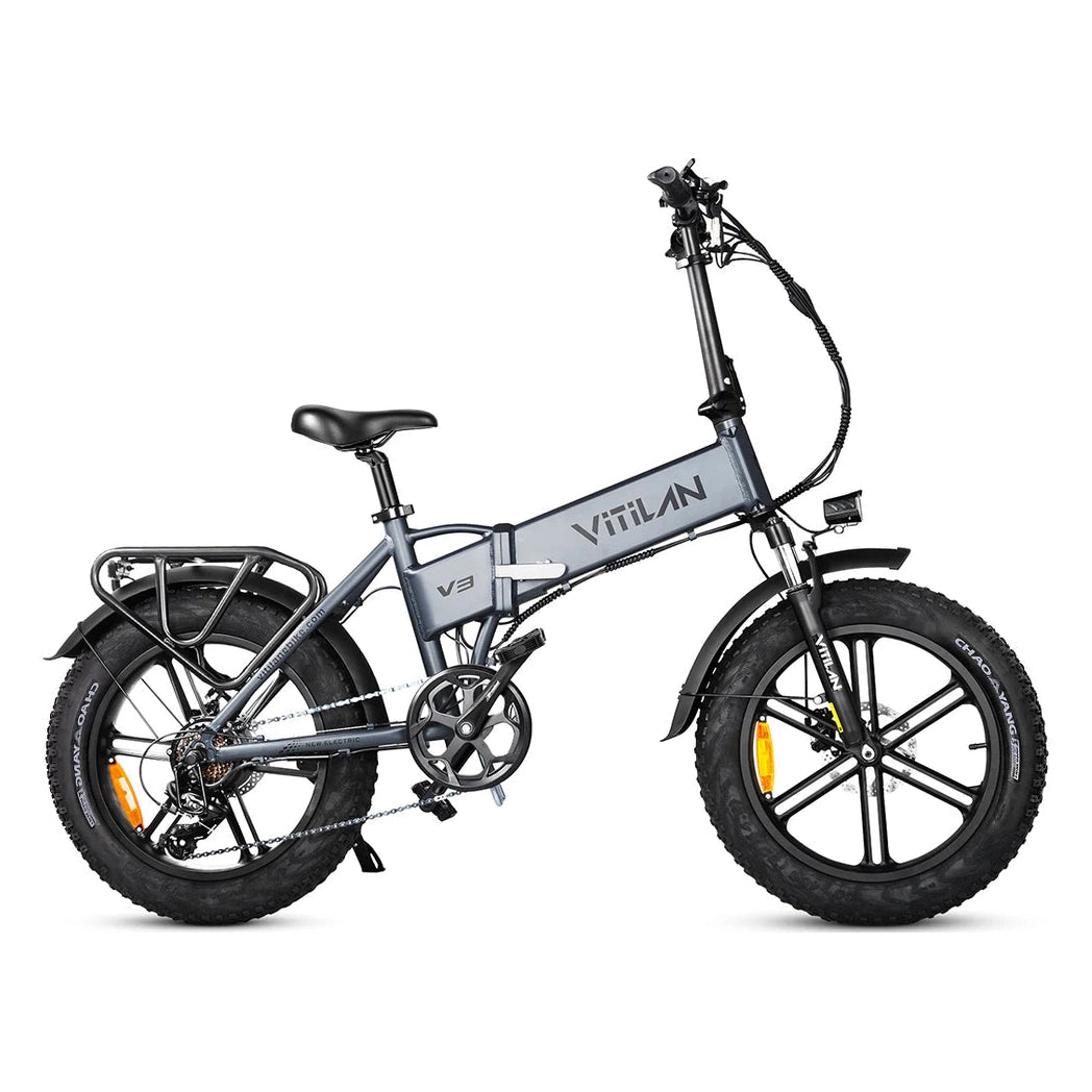 Vitilan V3 2.0 Folding Fat Tyre - All Terrain - Electric Bike - BikeVentures