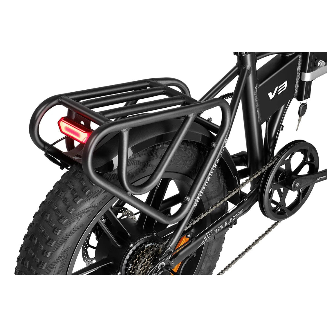 Vitilan V3 2.0 Folding Fat Tyre - All Terrain - Electric Bike - BikeVentures