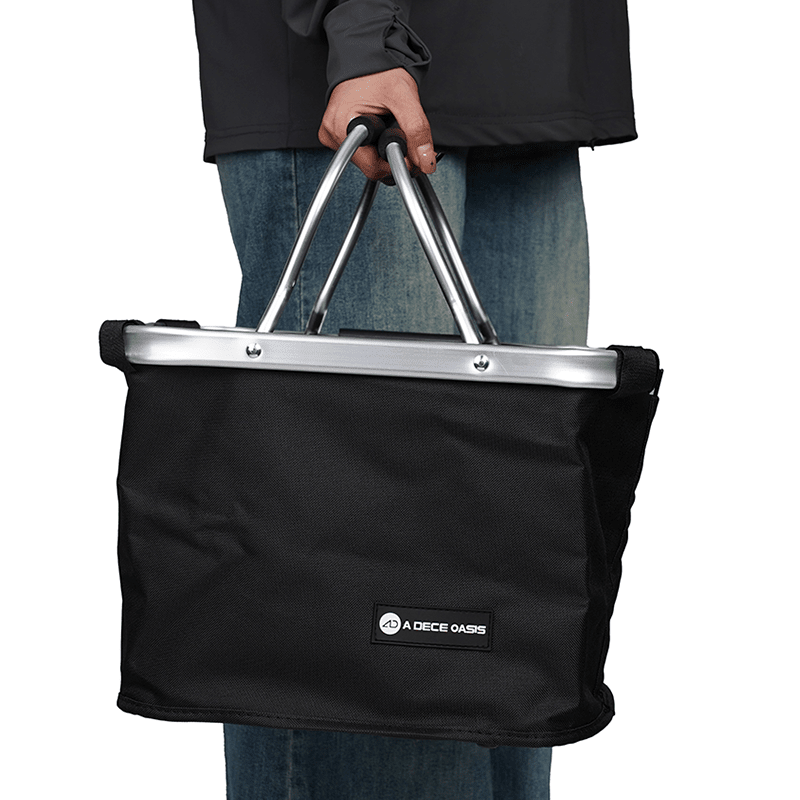ADO Front Folding Basket for Electric Bikes Quick-Release - BikeVentures