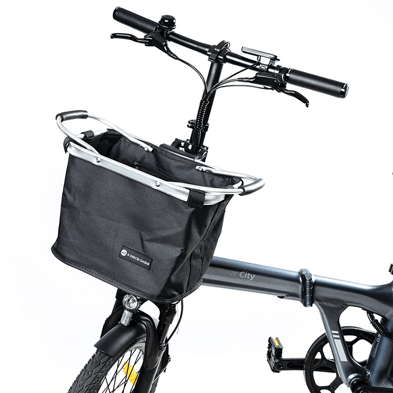 ADO Front Folding Basket for Electric Bikes Quick-Release - BikeVentures