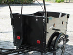 AMCargoBikes Curve Dog Friendly Cargo Electric Tricycle – Black - BikeVentures