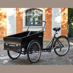 AMCargoBikes Lightweight Classic Cargo Bike – Black - BikeVentures