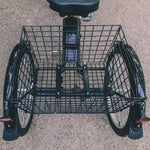 AMCargoBikes Low Step Adult Electric Tricycle, 24″ Wheel – Black - BikeVentures
