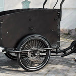 AMCARGOBIKES ULTIMATE CURVE CARGO ELECTRIC BIKE TRICYCLE – 250W, SEATS UP TO 4 CHILDREN - BikeVentures
