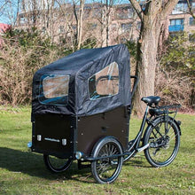 AMCARGOBIKES ULTIMATE CURVE CARGO ELECTRIC BIKE TRICYCLE – 250W, SEATS UP TO 4 CHILDREN - BikeVentures
