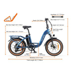 Cyrusher Nova Step - through Electric Bike - BikeVentures