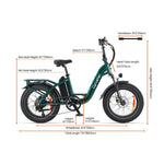 Cyrusher Rumble 2.0 Step - through Electric Bike - BikeVentures