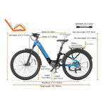 Cyrusher Sprint Electric City Bike - Full Suspension - BikeVentures